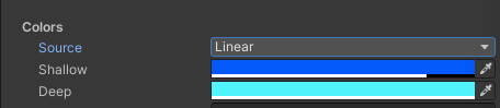 Water color source dropdown